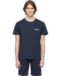 A.P.C. Navy Mike T Shirt