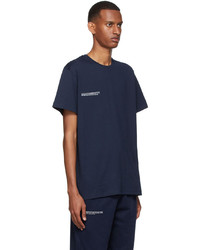 PANGAIA Navy Organic Cotton T Shirt