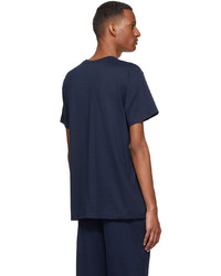 PANGAIA Navy Organic Cotton T Shirt