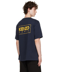 Kenzo Navy Paris Oversized T Shirt