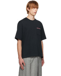 Thom Browne Navy Pocket T Shirt