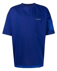 Juun.J Panelled Short Sleeve T Shirt