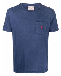 Polo Ralph Lauren Patch Pocket Logo Embroidered T Shirt