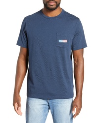 Vineyard Vines Patriot Logo Pocket T Shirt