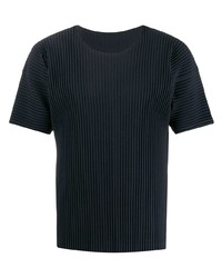 Homme Plissé Issey Miyake Pleated Short Sleeve T Shirt