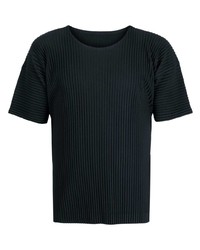 Issey Miyake Pleated Short Sleeve T Shirt