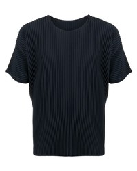 Homme Plissé Issey Miyake Pleated Short Sleeved T Shirt