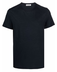 Jil Sander Plus Logo Print Short Sleeve T Shirt