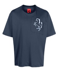 Ferrari Prancing Horse Cotton T Shirt