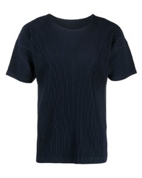 Homme Plissé Issey Miyake Ribbed Effect T Shirt