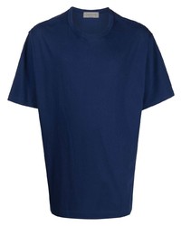 Yohji Yamamoto Round Neck Cotton T Shirt