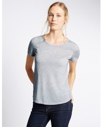 Marks and Spencer Round Neck Short Sleeve T Shirt