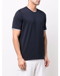 Fileria Round Neck Short Sleeved T Shirt