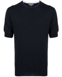 N.Peal Round Neck Short Sleeved T Shirt