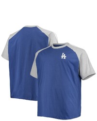 PROFILE Royal Los Angeles Dodgers Curcular Raglan T Shirt At Nordstrom