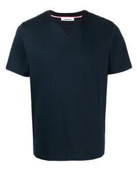 Thom Browne Rwb Tipping Stripe Short Sleeve T Shirt