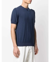 Eleventy Short Sleeve Cotton T Shirt