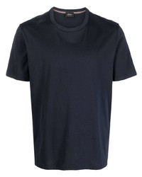 Brioni Short Sleeve Cotton T Shirt