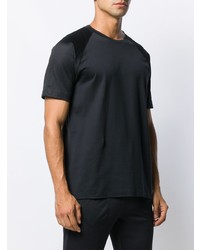 Z Zegna Short Sleeve Fitted T Shirt