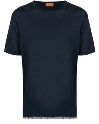 Alanui Short Sleeve Linen T Shirt