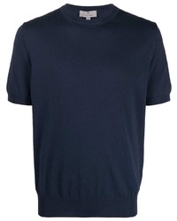 Canali Short Sleeved Cotton T Shirt