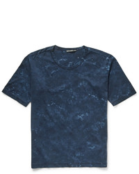 Issey Miyake Slim Fit Tie Dyed Cotton Jersey T Shirt