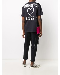 Golden Goose Sneakers Lover Print T Shirt