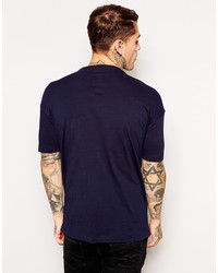 Diesel T Shirt T Dara Oversize With Denim Pocket