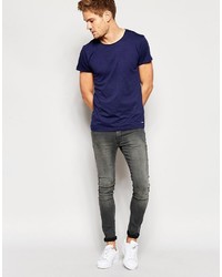 Esprit T Shirt With Raw Edges