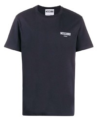 Moschino Textured Logo Detail T Shirt