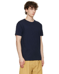 Paul Smith Three Pack Navy Cotton T Shirts