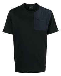 PS Paul Smith Zip Detailed Cotton T Shirt