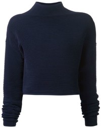 Dion Lee Ribbed Cropped Sweater