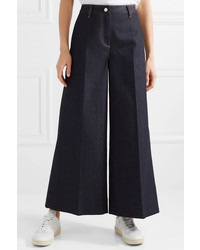 Elizabeth and James Ace Cropped High Rise Wide Leg Jeans