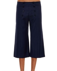 J.W.Anderson Button Fastening Wool Culottes