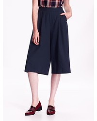 High Rise Pleated Culottes