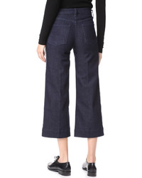 J Brand Liza Mid Rise Culotte Jeans