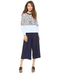 Mother of Pearl Minos Crepe Culottes