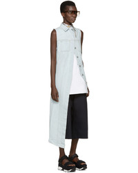 MSGM Navy High Rise Culottes