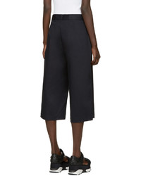 MSGM Navy High Rise Culottes