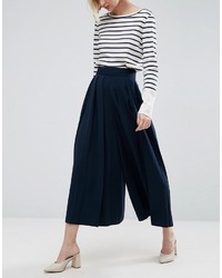 Asos Tailored Culottes With Large Fold Pleat Front