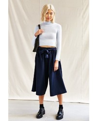 Urban Renewal Recycled Tie Front Culotte Pant