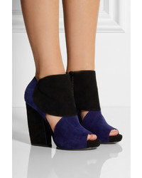 Pierre Hardy Two Tone Suede Ankle Boots