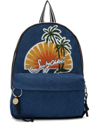 See by Chloe See By Chlo Blue Denim Sunset Backpack