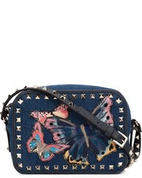 Valentino Butterfly Patch Shoulder Bag