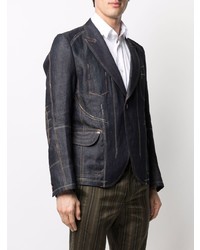 Junya Watanabe MAN Contrast Stitched Denim Jacket