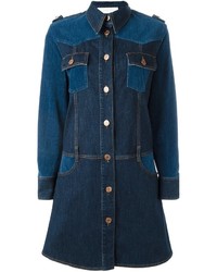See by Chloe See By Chlo Panelled Denim Dress