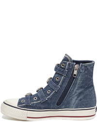 Ash Val Buckle High Top Sneakers