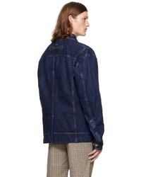 Vivienne Westwood Blue Buttoned Denim Jacket