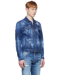 DSQUARED2 Blue Dan Denim Jacket